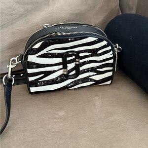 Marc Jacobs Zebra Print Camera  Bag